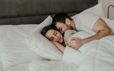 couple in bed