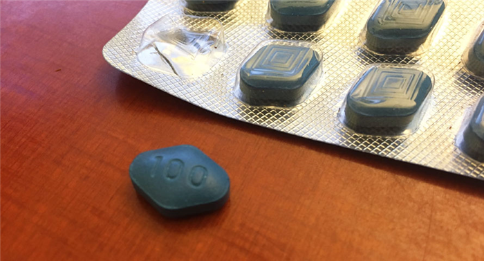 Herbal Men 100 blaue Pille (100mg)